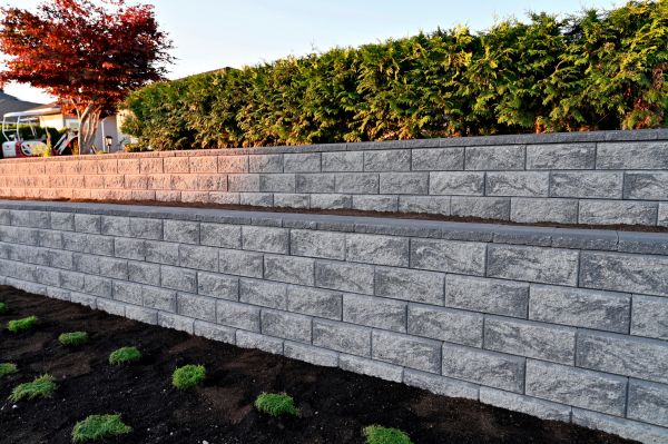 Concrete Retaining Wall Installation in Salem