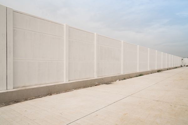 Concrete Fence Construction in Salem