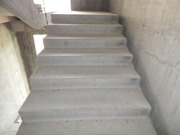 Poured Stair Construction in Salem