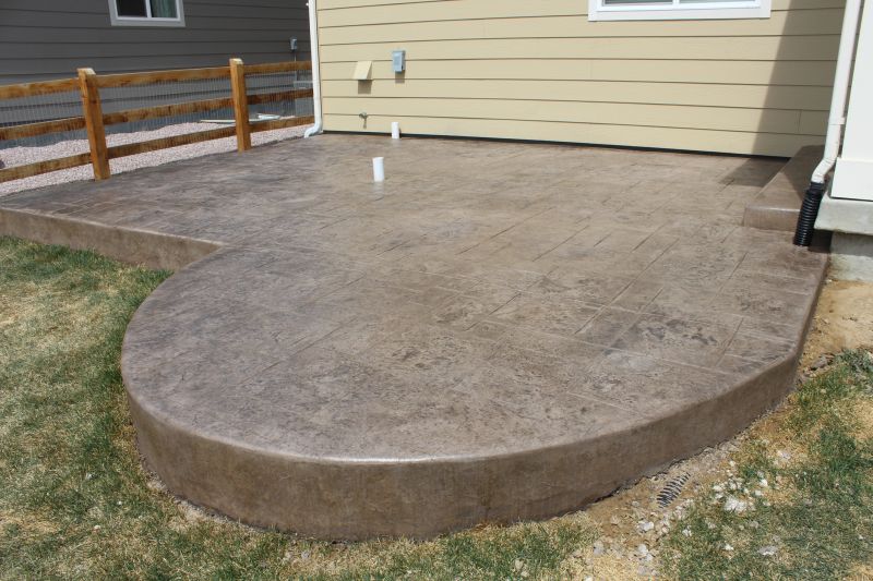 Cement Patio Pouring